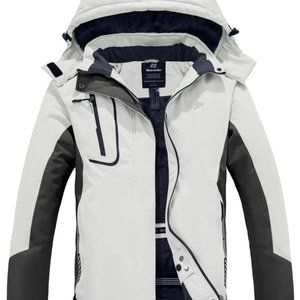 Women's Waterproof Winter Coat Ski Jacket & Snow Rain Jacket with Hood